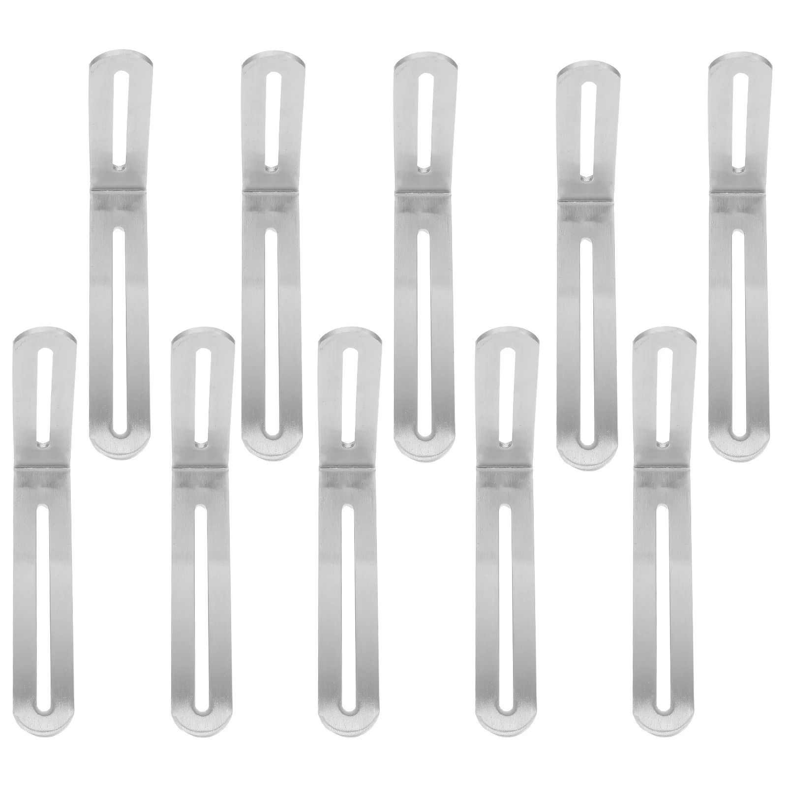 

Stainless Steel Shelf Connectors Corner Braces L Angle Support Brackets Heavy Duty Lightweight Corrosion Resistant Screws Not