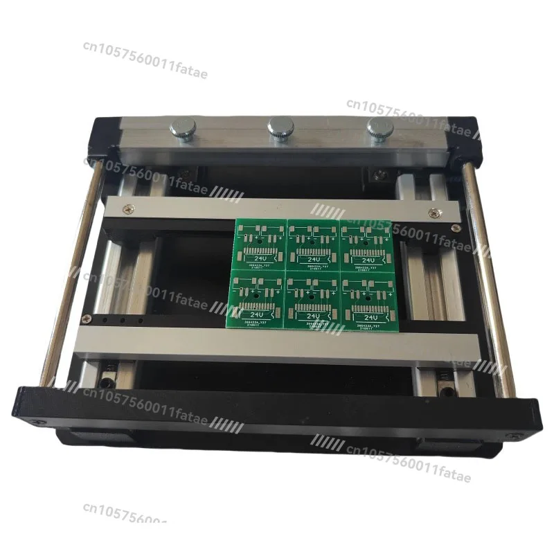 

Solder Paste Printing Manual Small Micro Screen Printing Machine,PCB Steel Mesh Solder Paste Printing Table Steel Sheet SMT