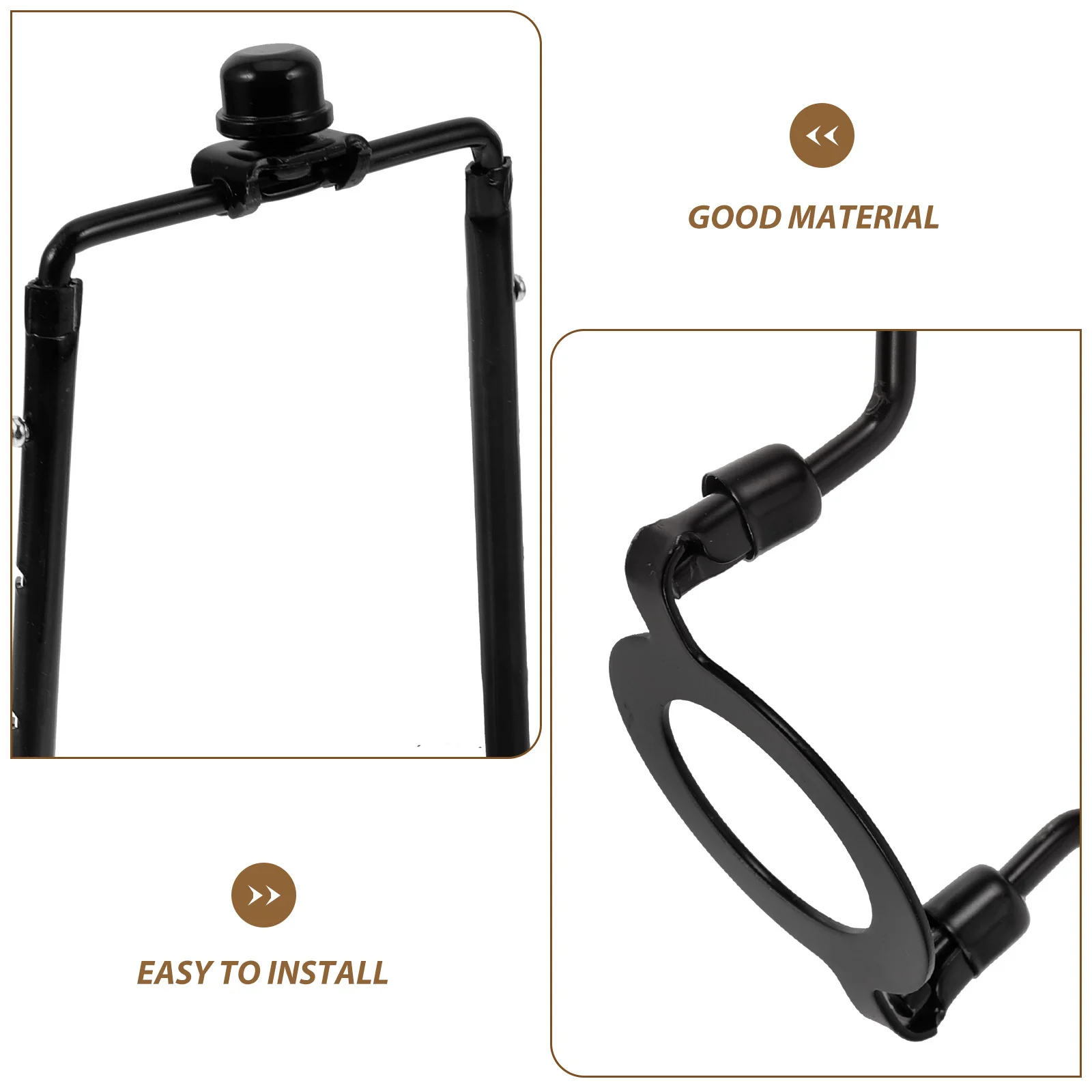 

1 set 1 Set Lamp Shade Harp Holder Iron Lampshade Bracket For Diy Lighting Accessories Lamp Repair Parts Table Floor Desk Lamps