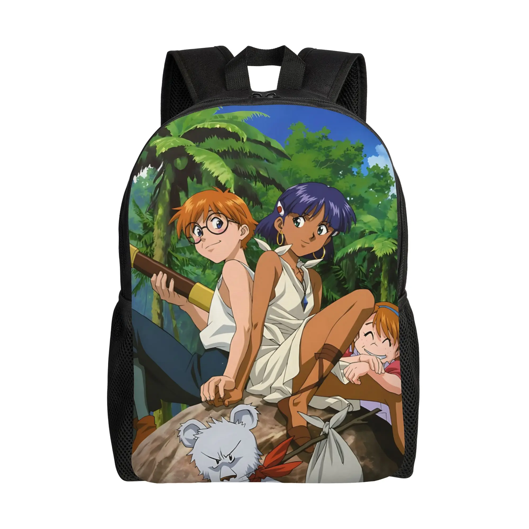 1Piece Summer New School Year Knapsack Nadia  The Secret of Blue Water Couple  Backpack