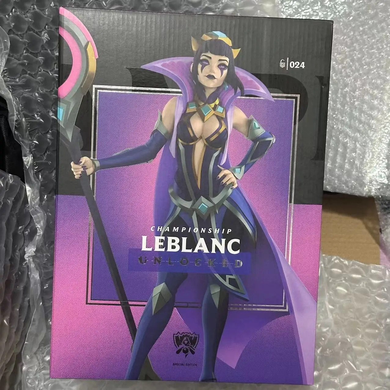 Championship LeBlanc Unlocked Statue  Genuine Original Packaging Brand New