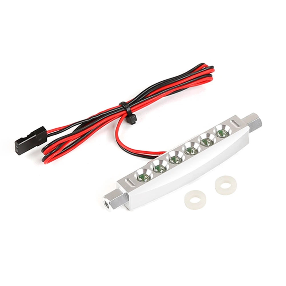 ใหม่สําหรับ Baja CNC LED ไฟท้ายสําหรับ 1/5 ROVAN KM Hpi Baja 5B Rc รถ Part, เงิน