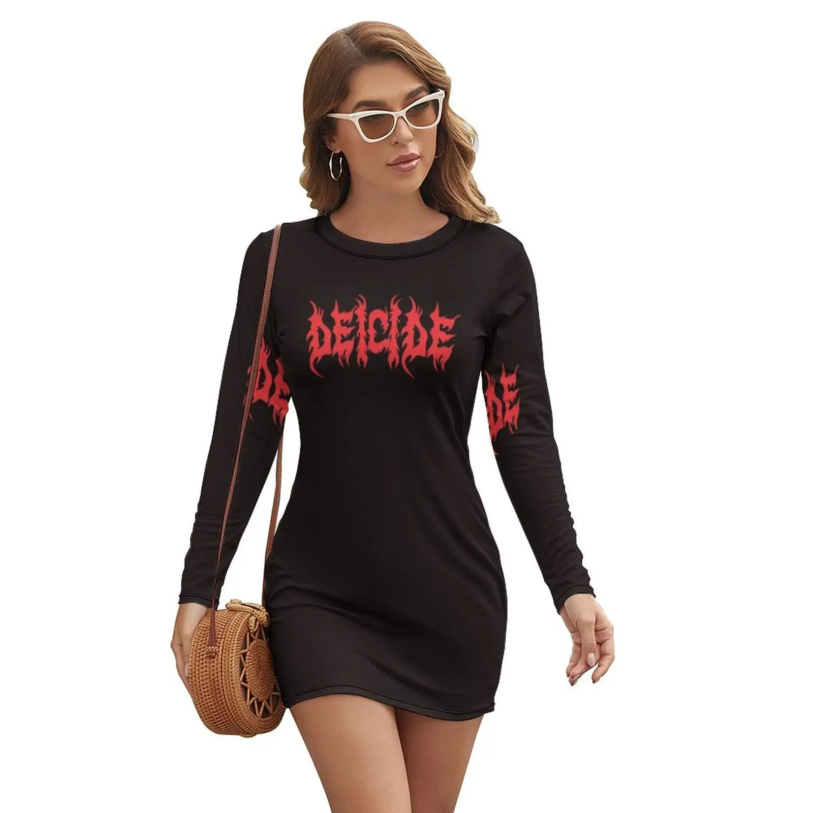 

Recent Deicide Long-sleeved Dress luxury woman party dress Women's summer dress