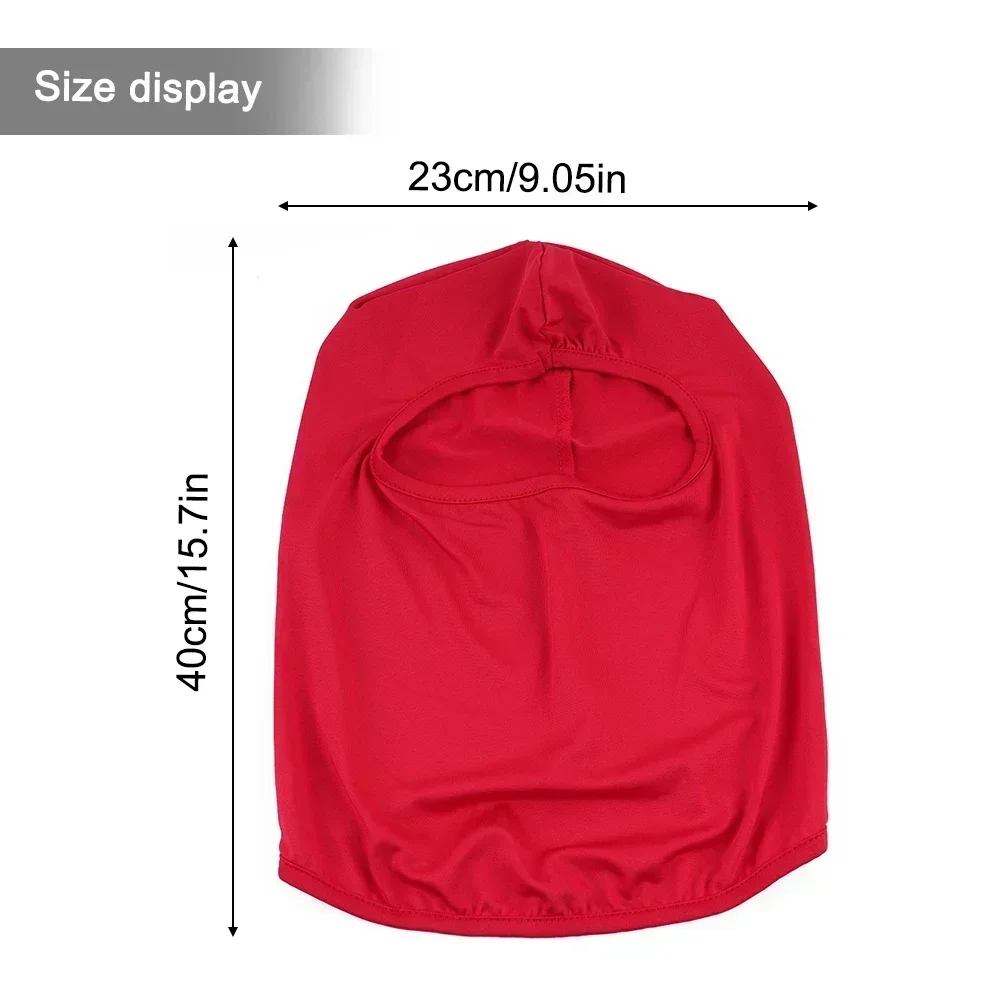 Brand New Balaclava Hood Outdoor Hat Polyester 23x40 Cm 35g Accessory Multi-function UV Protection Helmet Liners