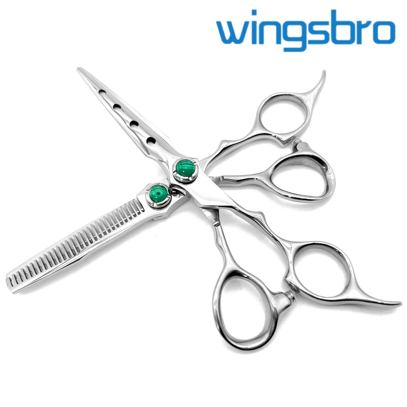 

6.5 Inch Professional Barber Scissor Hairdressing Scissor Hair Cutting Thinning Cut Stainless Steel Modeling Scissor for Barber