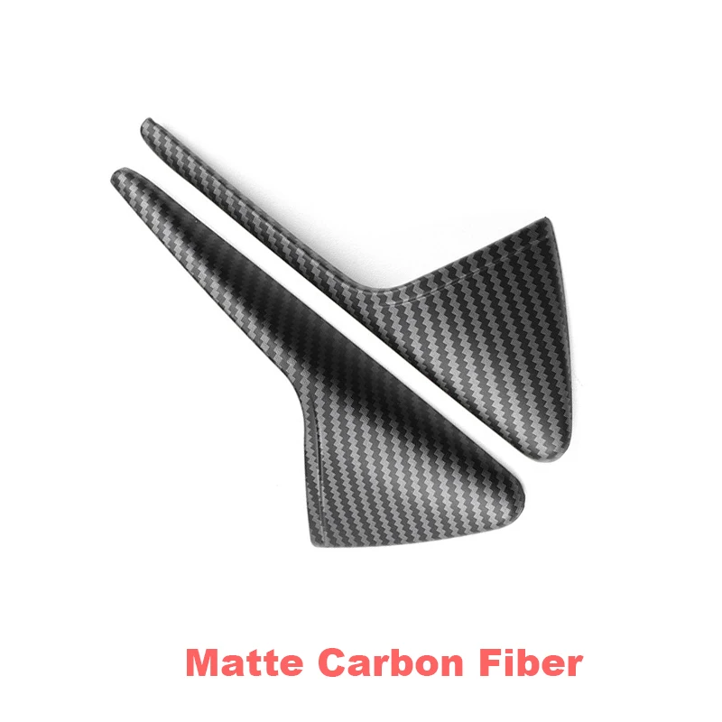

HW 4.0 For Tesla Model Y 3 X S 2023-2025 Side camera protection cover Trim Carbon Fiber ABS 2PCS