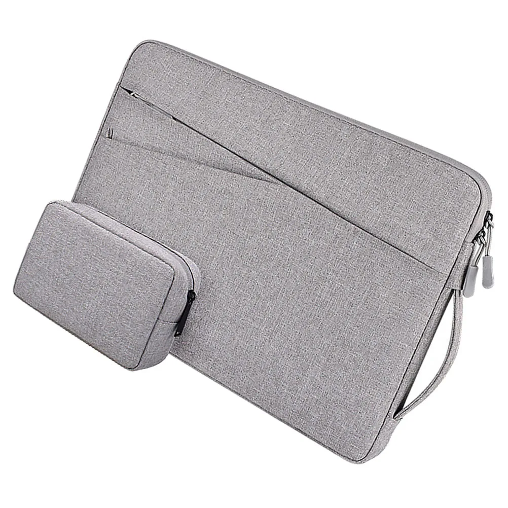 

2Pcs Laptop Bag Business Carrying Bag Tablet Storage Pouch Portable Shock Absorption Protective Laptop Storage Pouch