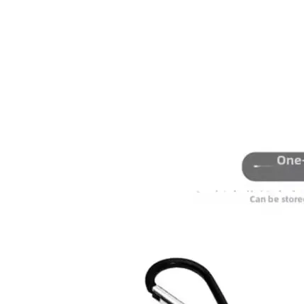 Lightweight ABS Hook Protector Kit with 9 Carabiners for Secure Attachment and Easy Retrieval of For Fishing Lures