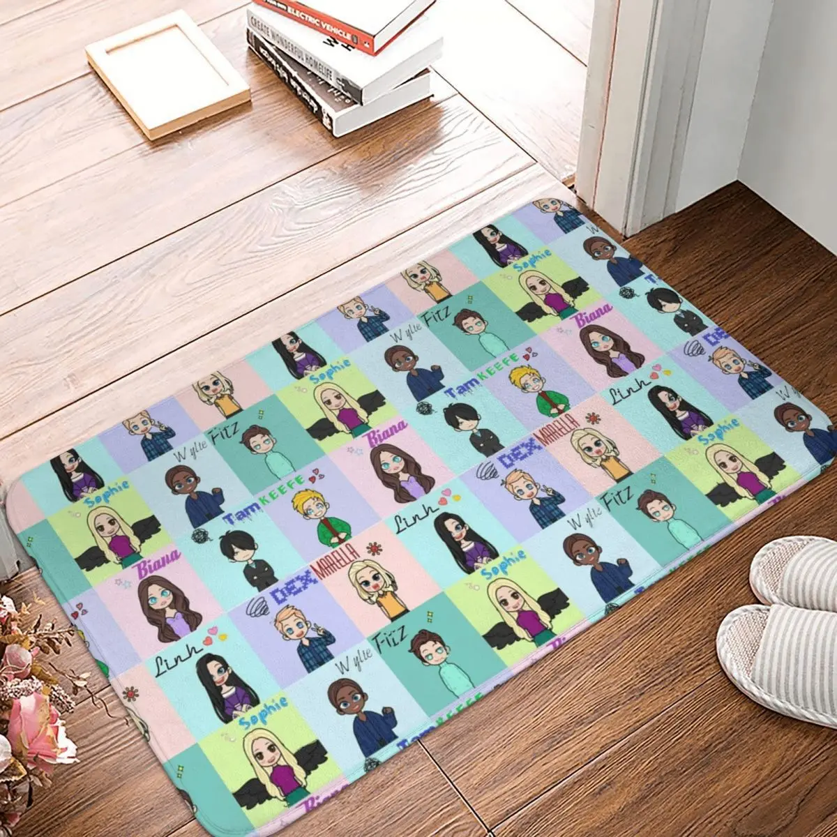 Keeper Of The Lost Cities Character Doormat Kitchen Entrance Home Floor Mat Non-slip Carpet Rug for Bathroom Footpad Mats