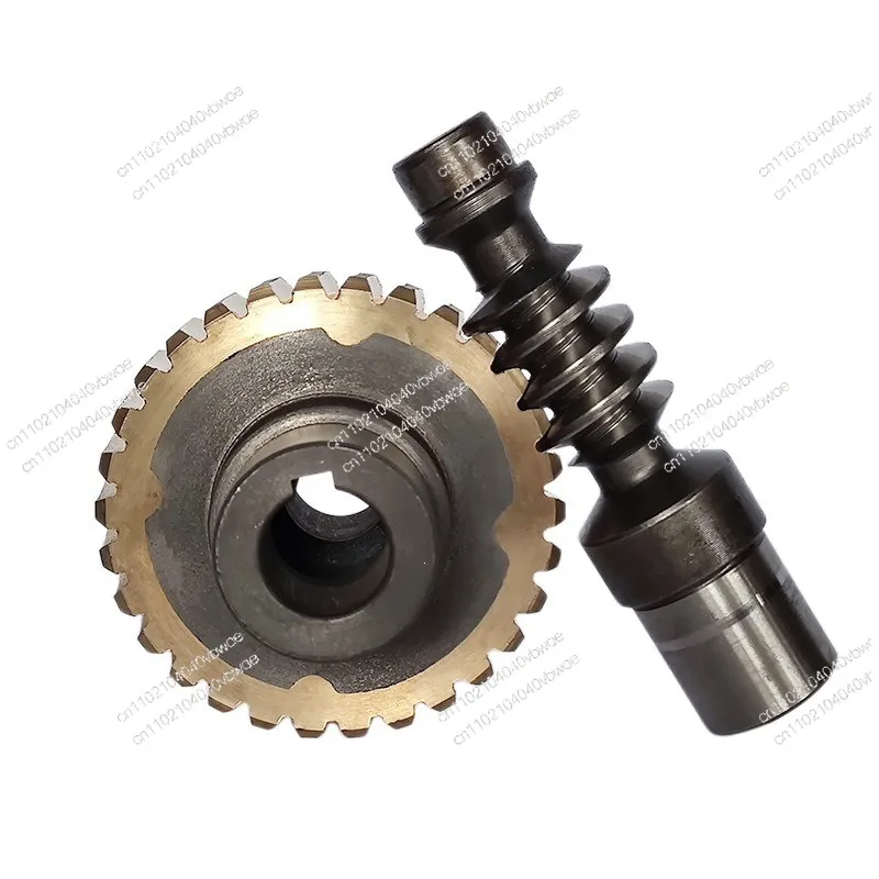 Worm Gear Reducer Accessories Turbine Transmission Parts 94 Copper 45 Steel Gear Reducer Accessories