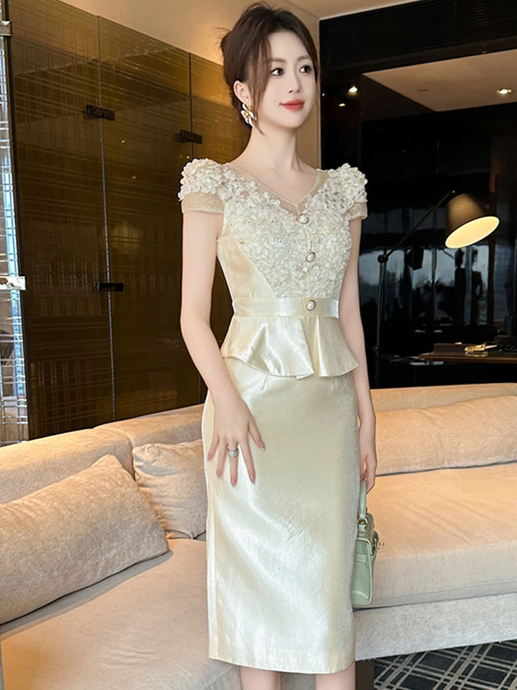 cocktail & party 2 piece dress for women Womens Two Piece Outfits, Tulle Cocktail Outfit Set Of 2, Bridesmaid Separates, Fall Style Clothing, Womens Dresses ~ Pink Skirt And Top
