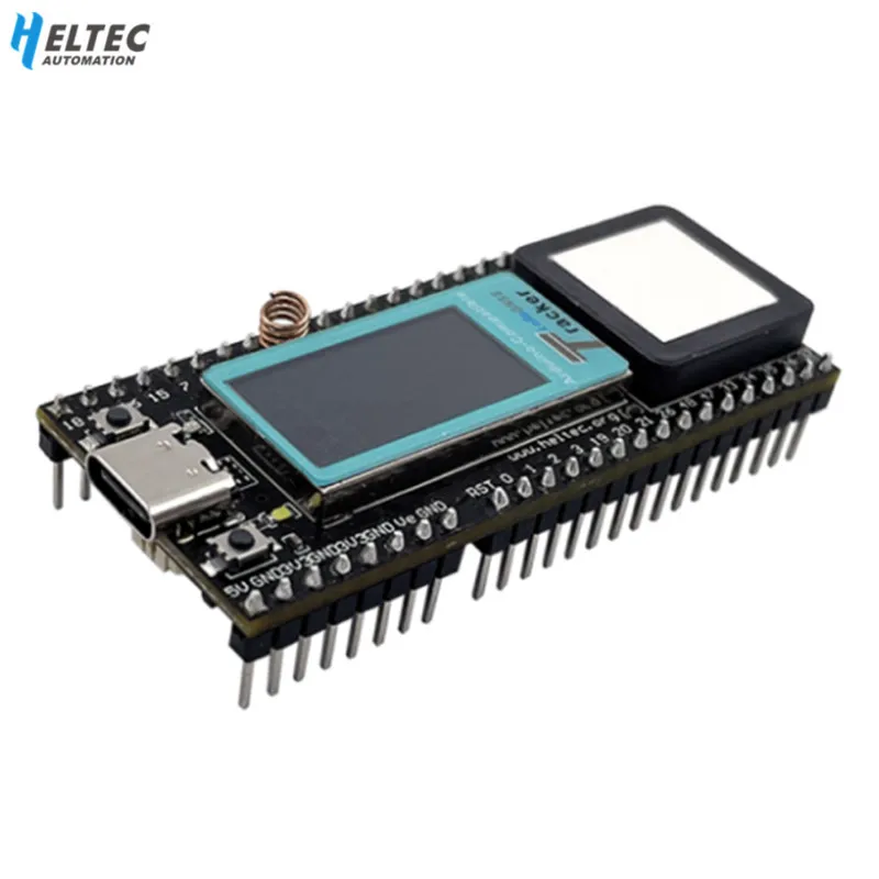 لورا اللاسلكية المقتفي ESP32-S3FN8 SX1262 + UC6580 يدعم واي فاي ، لورا ، بلوتوث ، GNSS L1 + L5/L2 ، نوع C USB iot OLED العرض