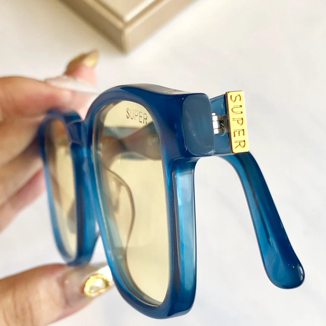 

New Arrival LUXURYDITA FIRAZ DTS431 UV400 Gradient Driving Anti-Glare Men Eyewear Premium Fashion Luxury Square Women Sunglasses