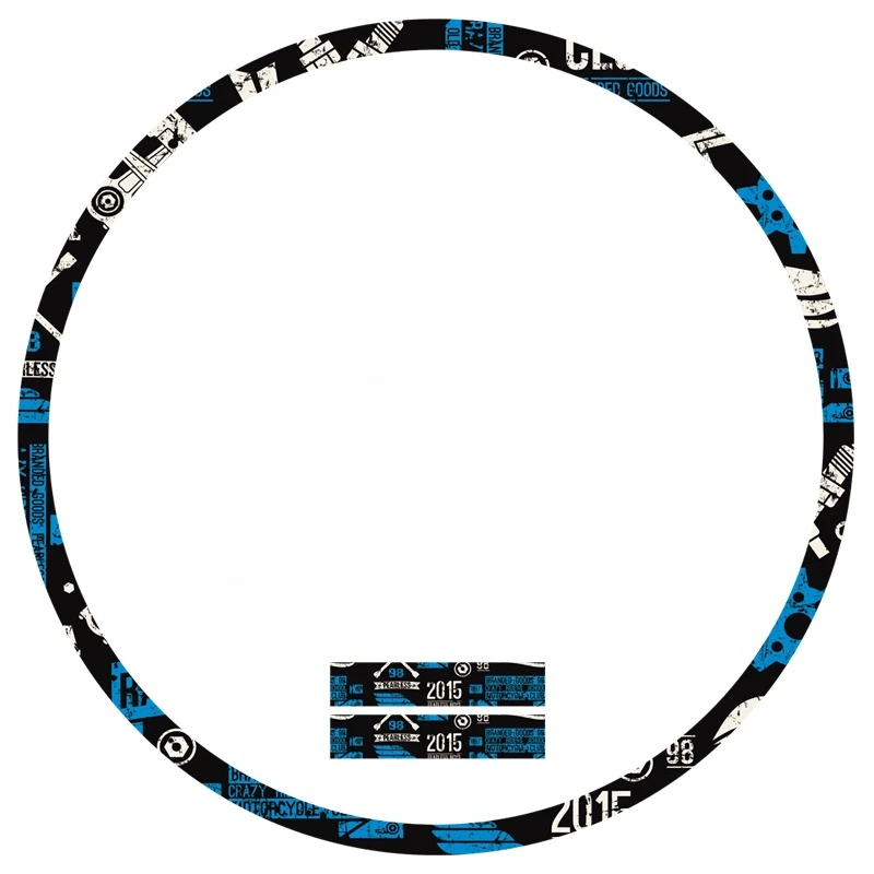 Bike Rim Sticker width 19mm Road Wheel Decal 26\