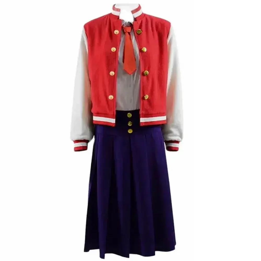 Unisex Anime Cos Nikaidou Saki Uniform Cosplay Costumes Set Suits