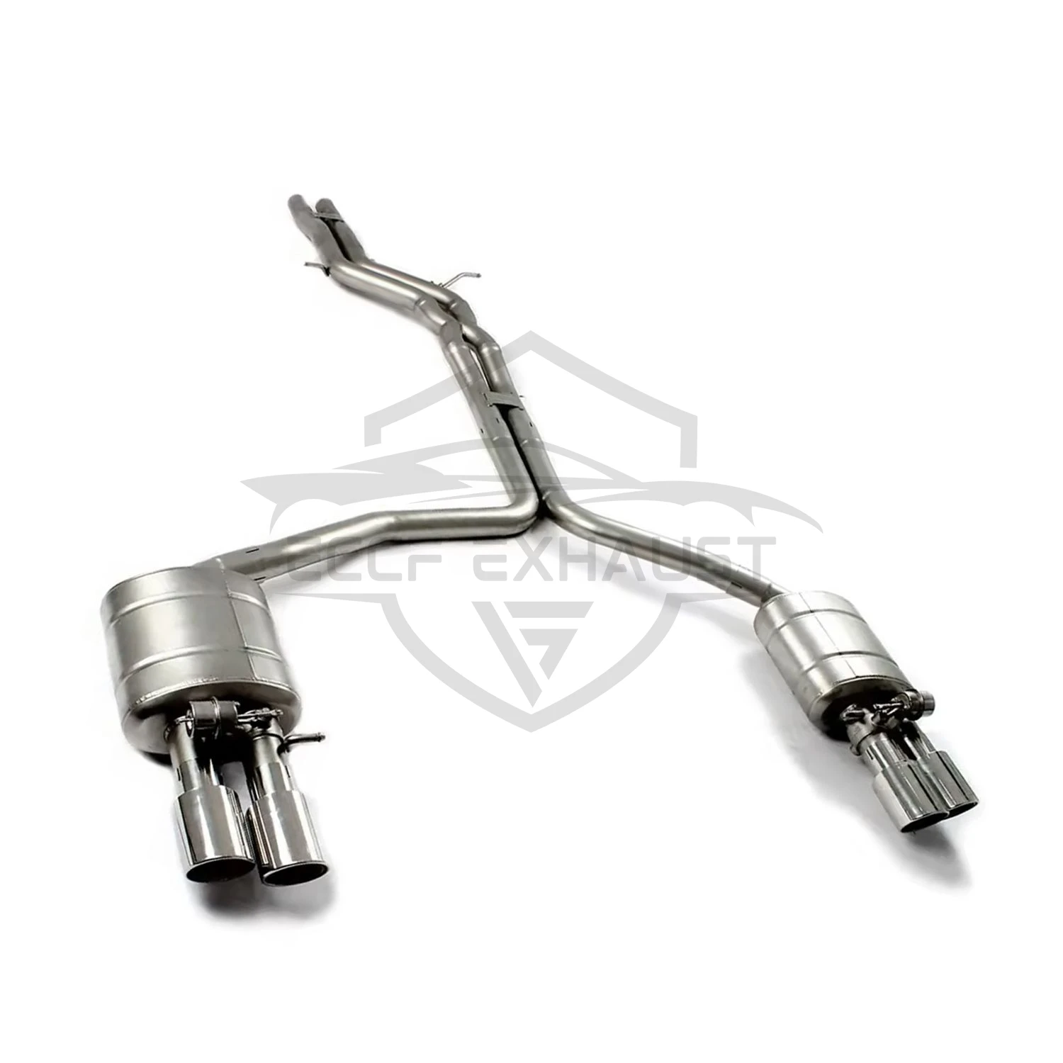 

Powerful Sound Valved Stainless Steel Catback Exhaust for Audi A6 A7 C8 3.0T