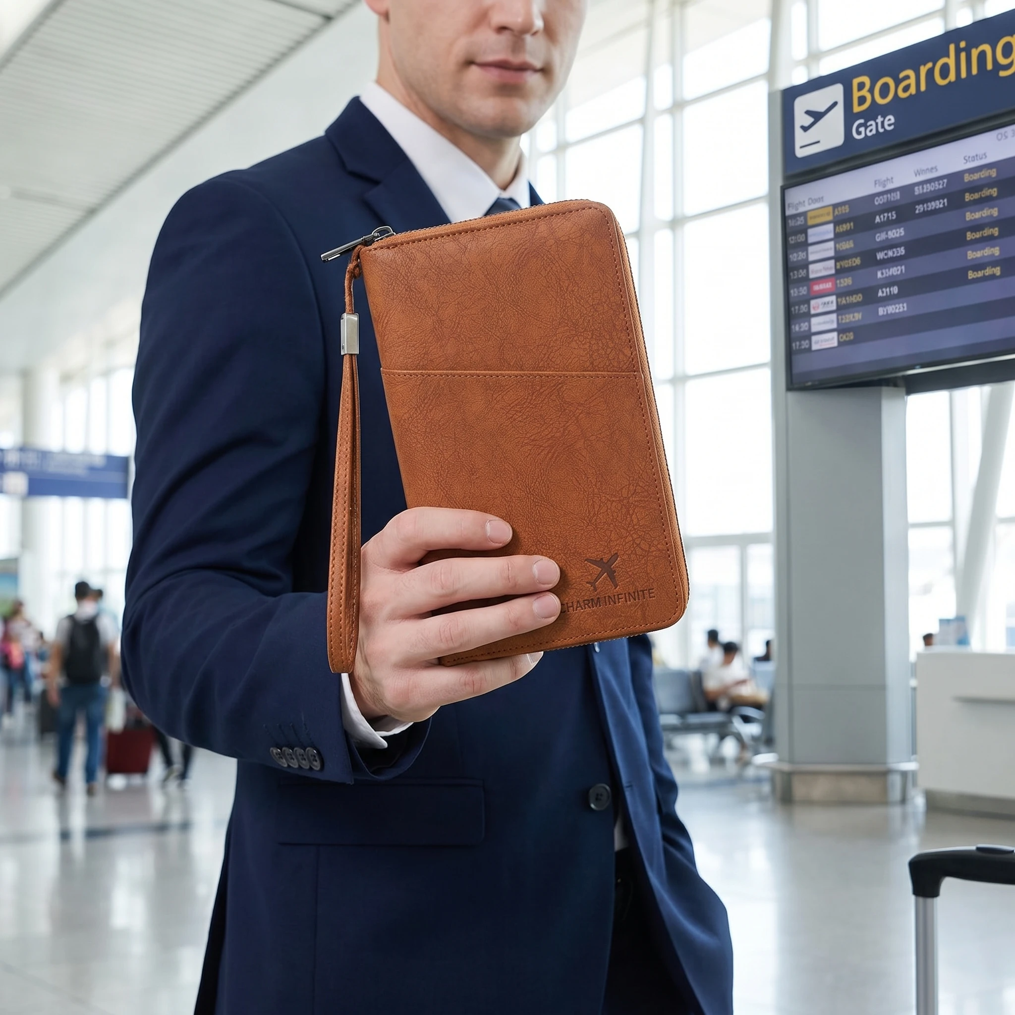 RFID Travel Passport Wallet 6