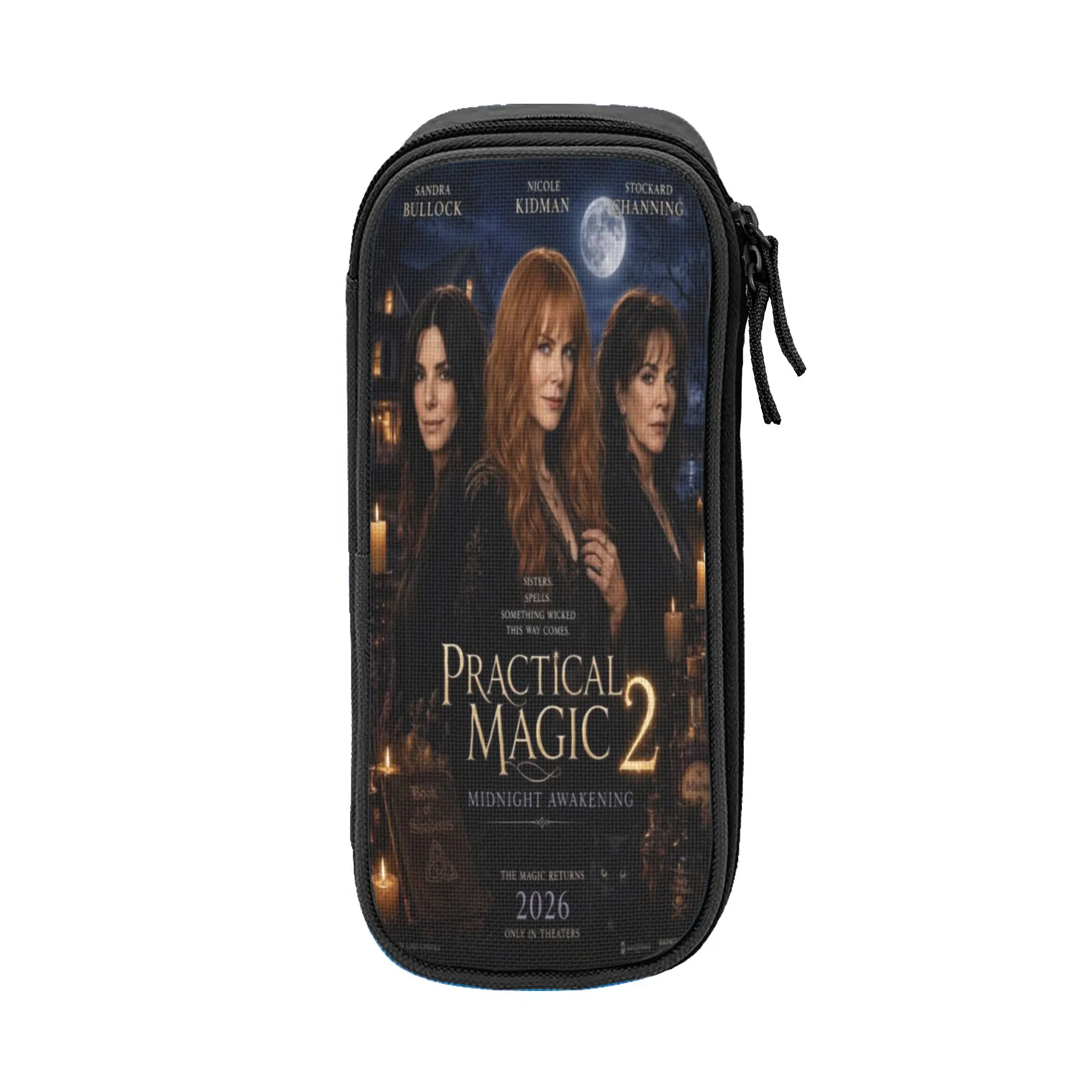 Classic Practical Magic 2 Pencil Cases  Pencil Pouch Pen Box Kids Large Storage Bags School Supplies Zipper Accessories