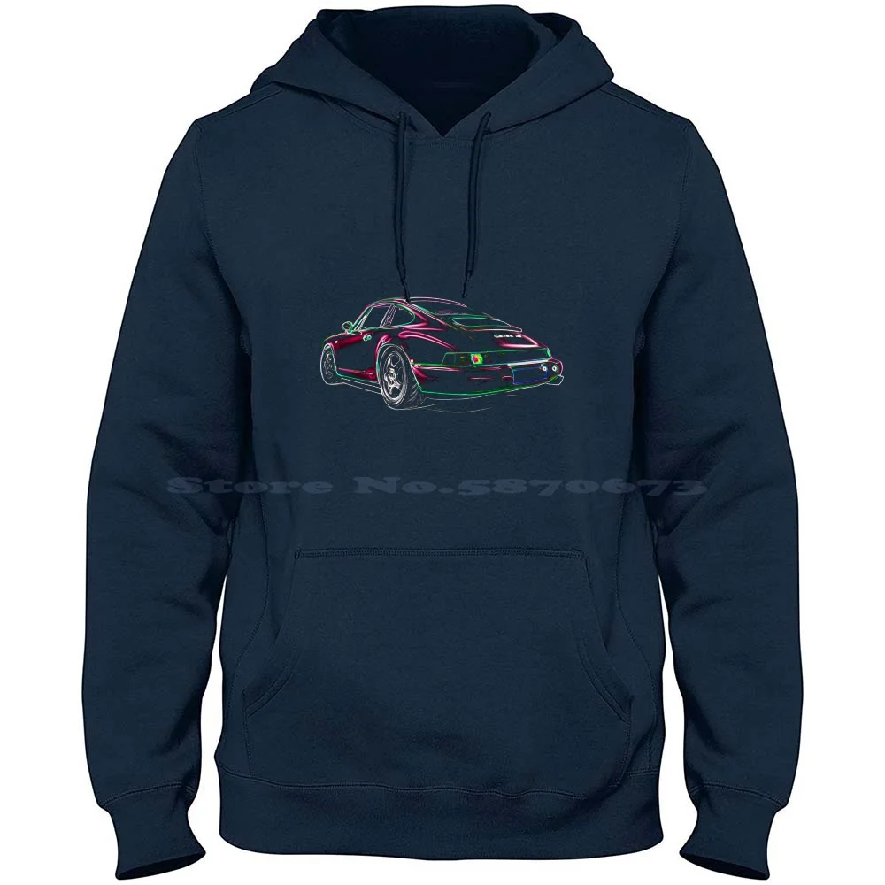 Rs ( 964 ) Rear 100% Cotton Hoodie 964 Car Fast