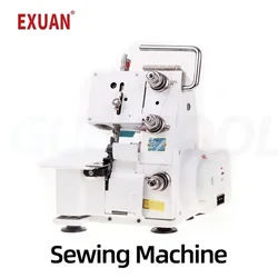 Household Four Thread Three Thread Overlock Sewing Machine With Edge Code Edge Sewing Overlock Sewing Machine With LED Light