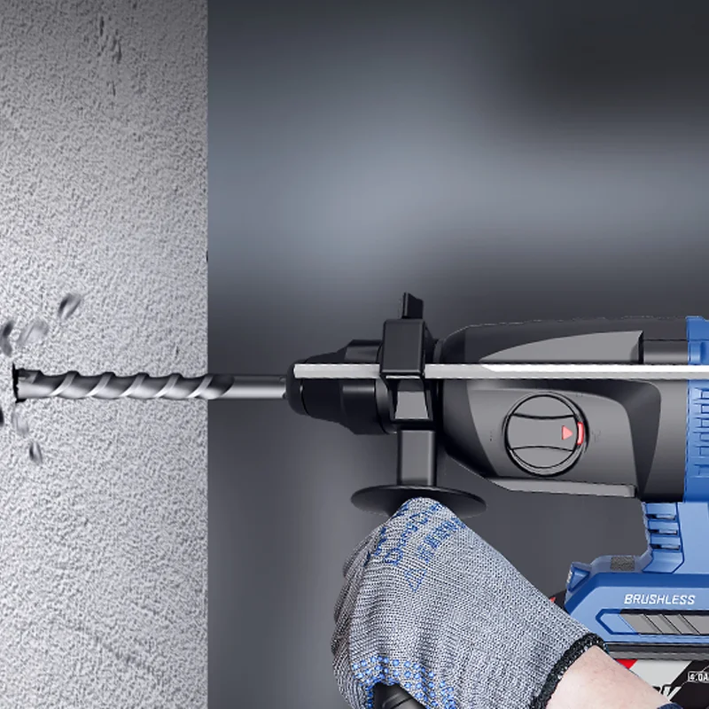 New brushless motor technology 26mm 3 features 20V/4AH power tools Rotary hammer drill