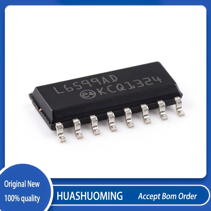 10Pcs/Lot   L6599ADTR  L6599AD  SOP-16