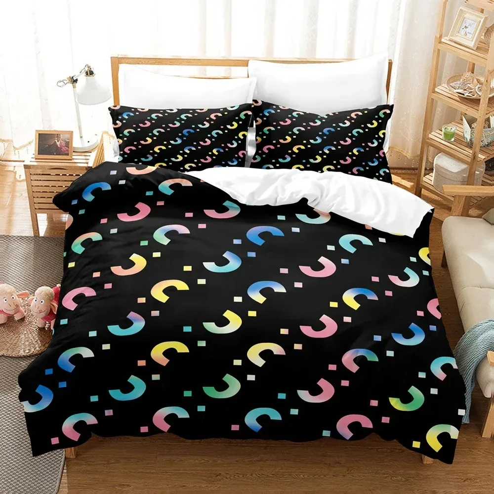 

Dropshipping Duvet Cover Bed Linens Set 23 Pcs King Size Bedding Sets Home Textile Bed Set Queen Size Dazzle Colour Series New