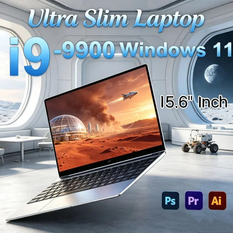 Caelestis 2026 Windows 11 New 15.6 Laptop Intel Core I9 9900 Gaming PC Supernal Ultra Compact Celebrated Work Class Apparatus