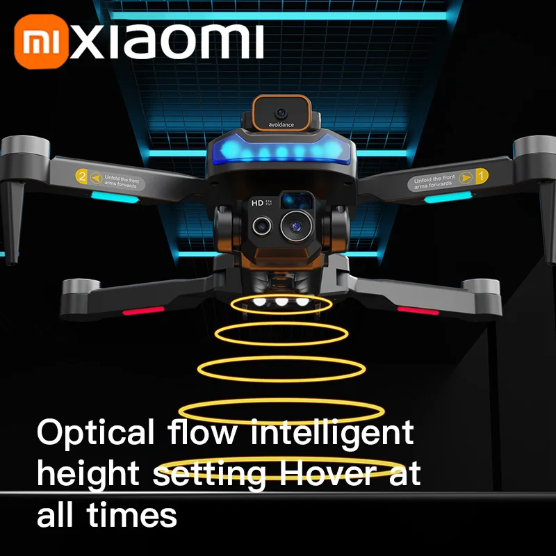 XIAOMI P15 PRO Drone 8K GPS HD fotografia lotnicza podwójny aparat dookólne unikanie przeszkód optyczny dron pozycjonujący przepływ