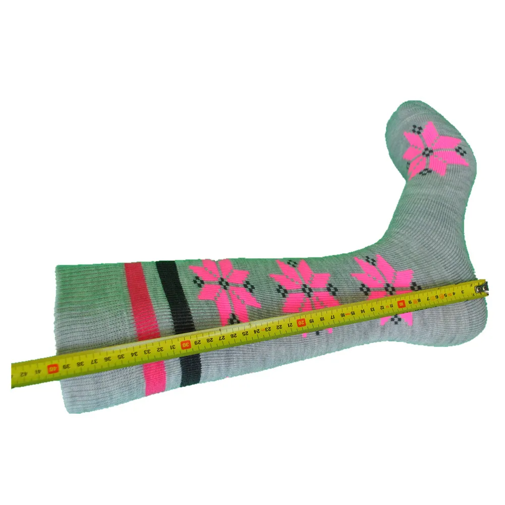 1 Pair Nordic Winter Super Thick Merino Wool Ski Socks