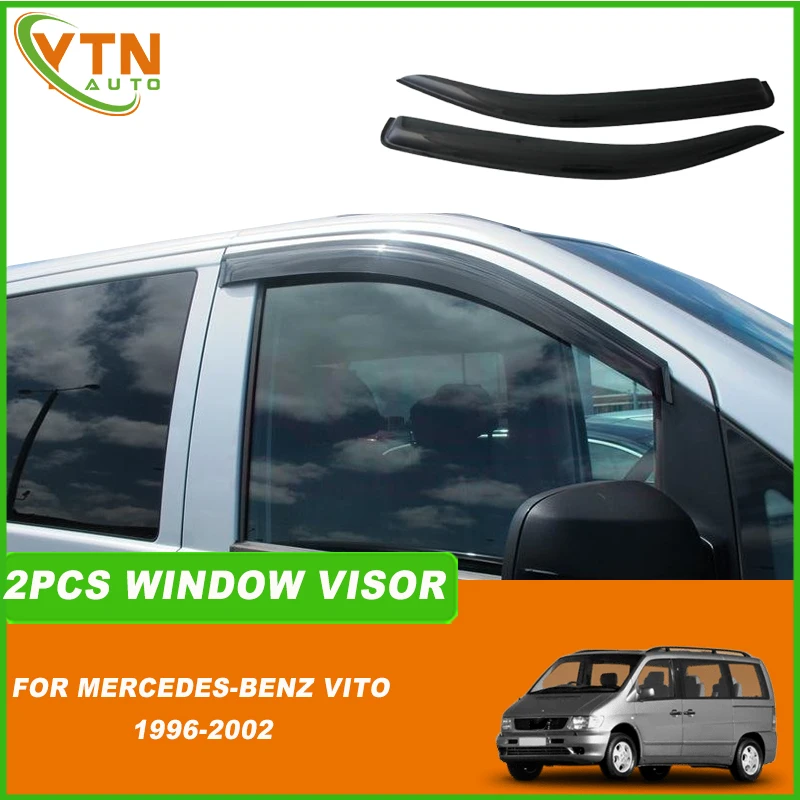

Для Mercedes-Benz Vito Viano Valente 1996, 1997, 1998, 1999, 2000, 2001, 2002, козырек на боковое окно, ветрозащитный козырек от дождя