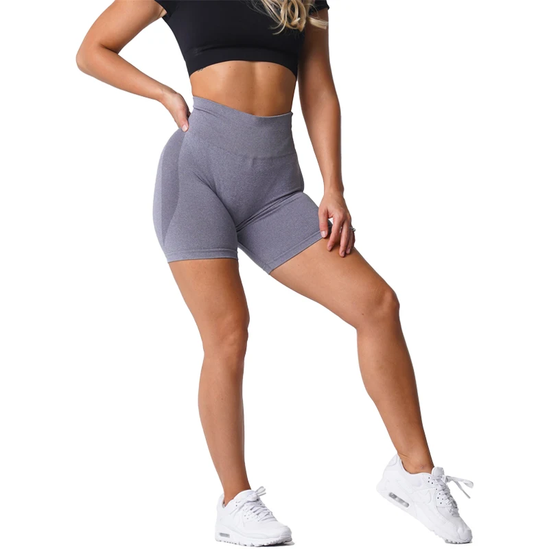 NVGTN  bezešvý šortky pro ženy strčit nahoře booty cvičení šortky fitness sportovní krátký fitka oblečení joga šortky