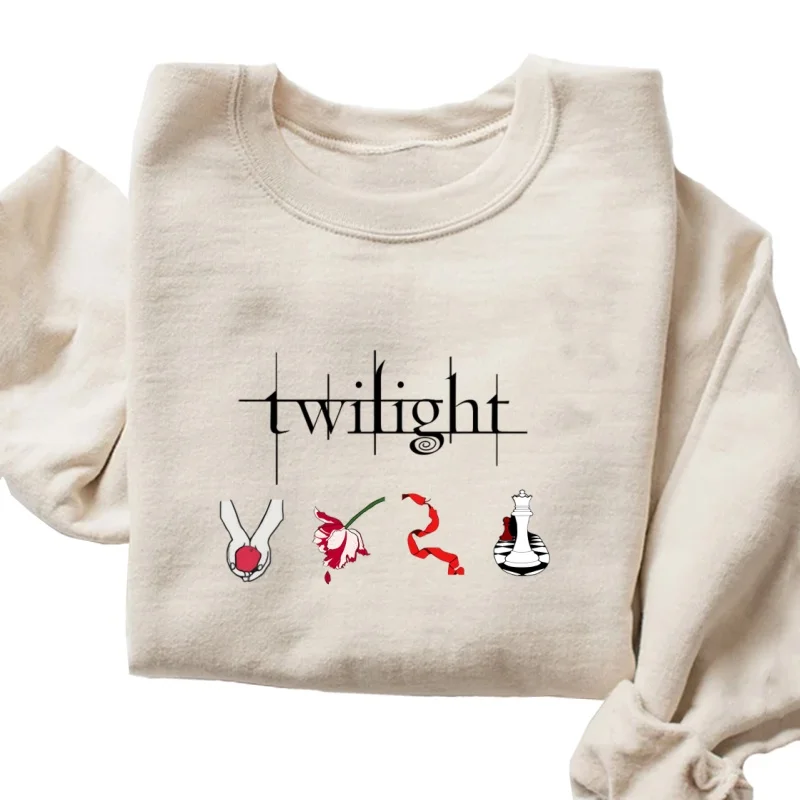 Sudadera y Sudadera con capucha de Crewight para mujer, sudadera informal con estampado de Saga Crewight, sudadera con cuello redondo para amantes de los libros, sudaderas con capucha de manga larga Y2k