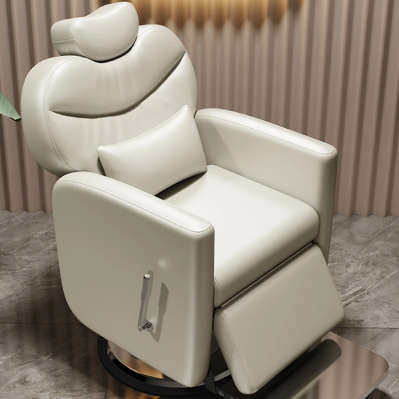 

Lifting Stool Barber Chairs Nail Salon Adjust Shampoo Barber Chairs Beauty Salon Silla Peluqueria Barbershop Furniture MZ50BC