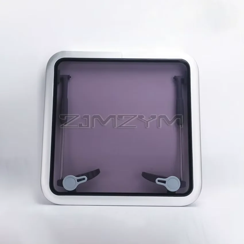 421x421mm 442x442mm 450x450mmBoat Skylights Window Square Push Out Deck Porthole Skylights Ventilation Window for Yacht RV ﻿ ﻿ image 3