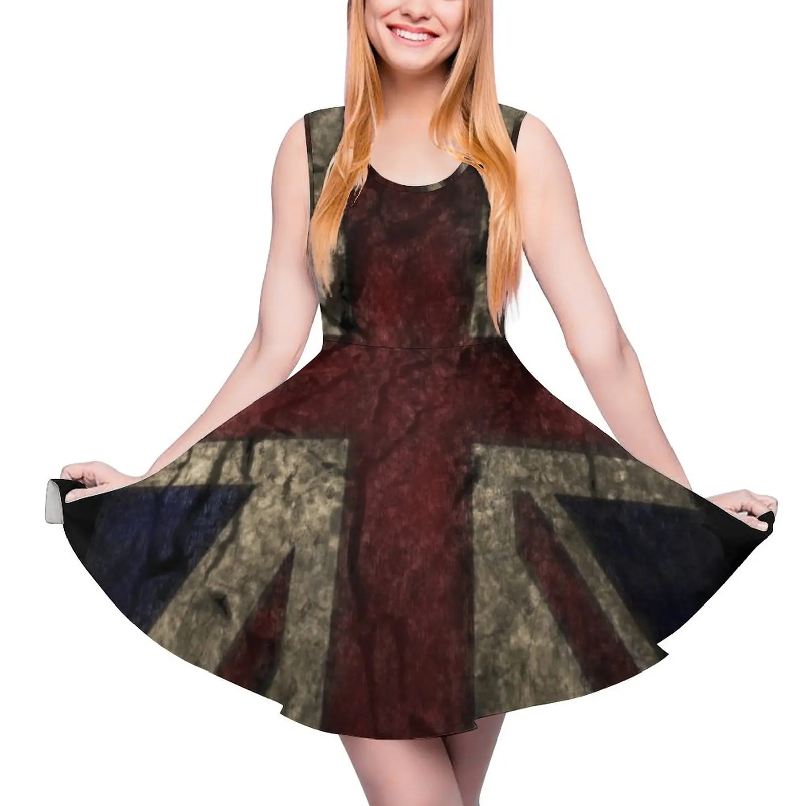 

Old English Sleeveless Dress clothes for women Female clothing Elegant gown