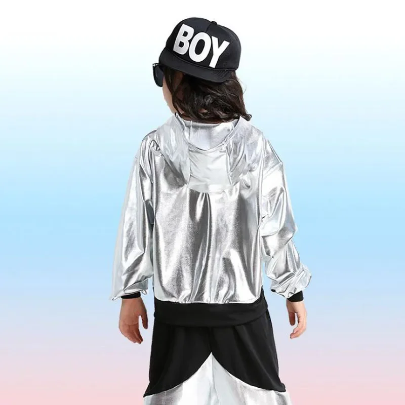 Chemise de protection DN moderne pour enfants et adultes, robe de danse Hip Hop à capuche pour salle de Rh, Gelgirl Boy