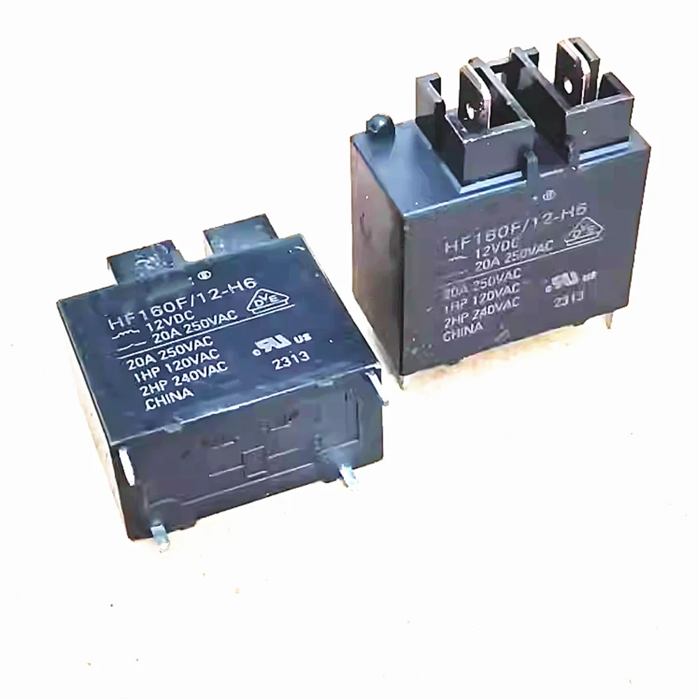 

3PCS HF160F/12-H6-12VDC 100%Original New Relay HF160F/12-H6 12VDC HF160F 12-H6 HF160F 12 H6 12V 4PIN 20A