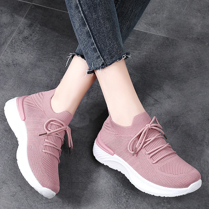 Women Breathable Classic Casual Shoes Women Tennis Shoes 2025 New Spring and Summer Breathable Mesh Sports Shoes Tenis Masculino
