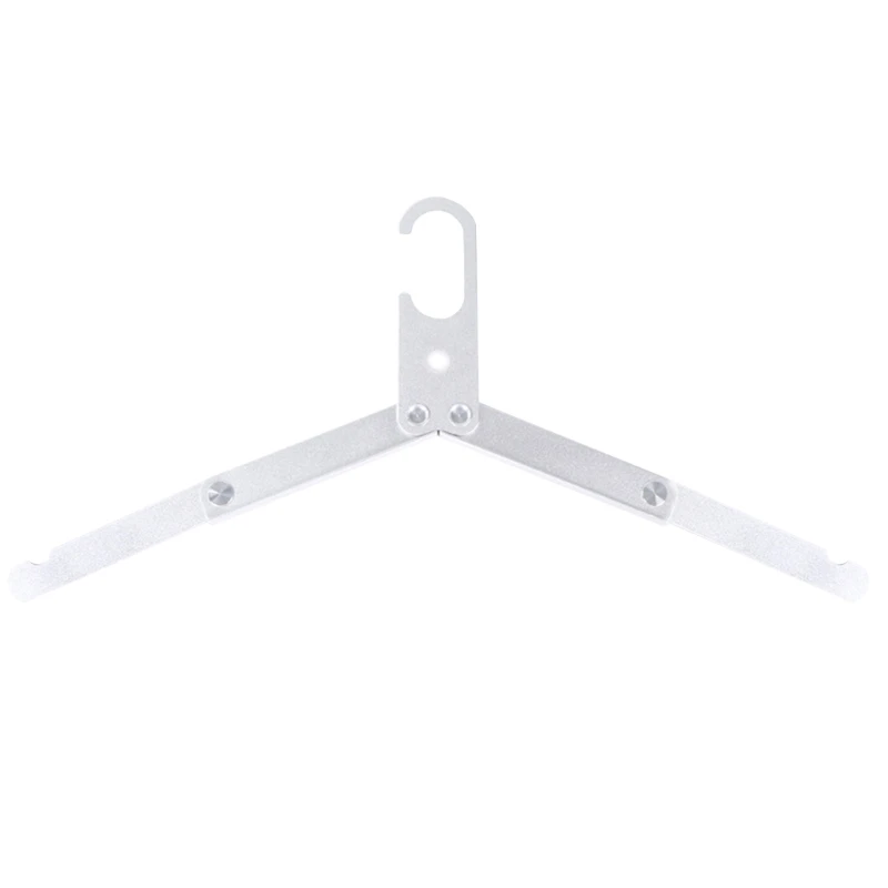 Multifunction Folding Aluminum-Alloy Travel Hanger Portable Coat Hanger Clothes Hanger Travel Clothes Hanger for Drop shipping