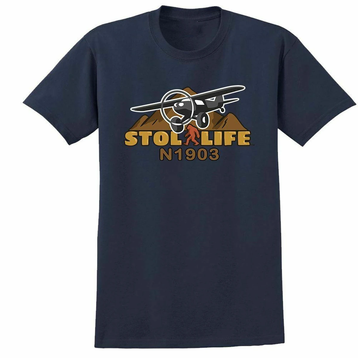 STOL Life samolot lotniczy T-Shirt-lato bawełna O-Neck z krótkim rękawem mężczyzna T koszula nowy S-3XL