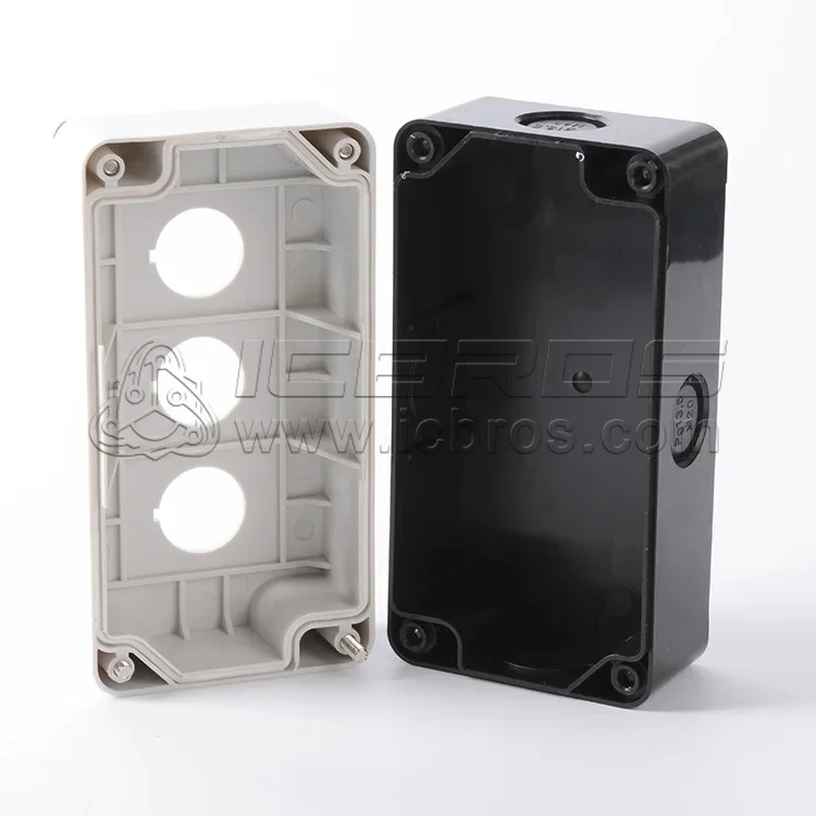 تحكم زر مقاوم للماء ، التبديل الصناعي ، ضوء الحاضنة ، صندوق إيقاف الطوارئ البلاستيكية ، ثقب 12345 ، 22 مللي متر #2