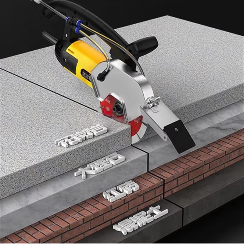 High Power Dustless Wall Line Groove Cutting Magic Tool One-Time Forming Grooving Machine Water Electricity Installation Engine