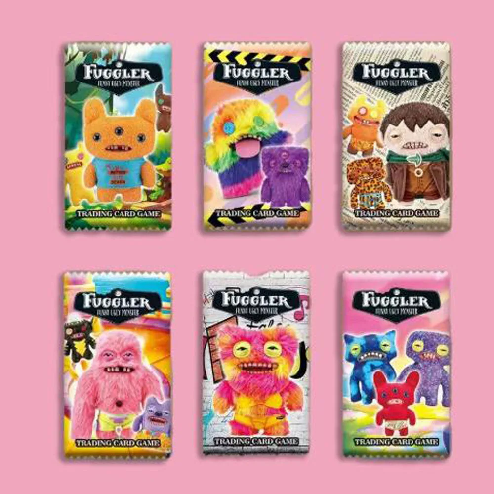 

2025 Новые карты Fuggler Ugly Monster, классические детские карты, коллекционные коллекционные коллекционные карточки