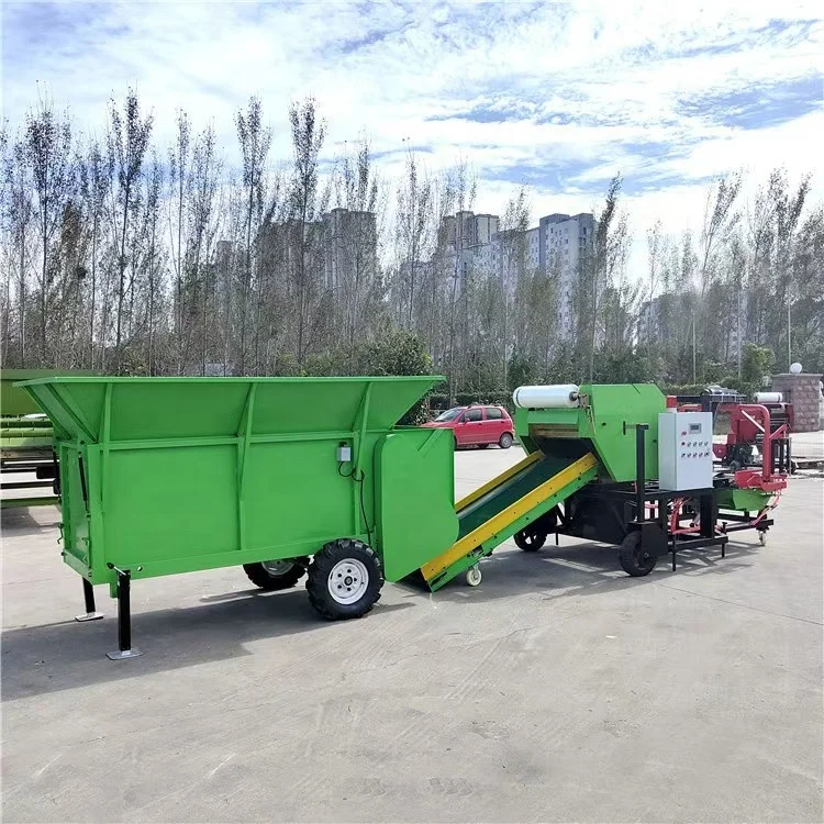 

9YDB-70 Grass Silage Balers And Wrapper Packing Machine Round Hay Baler