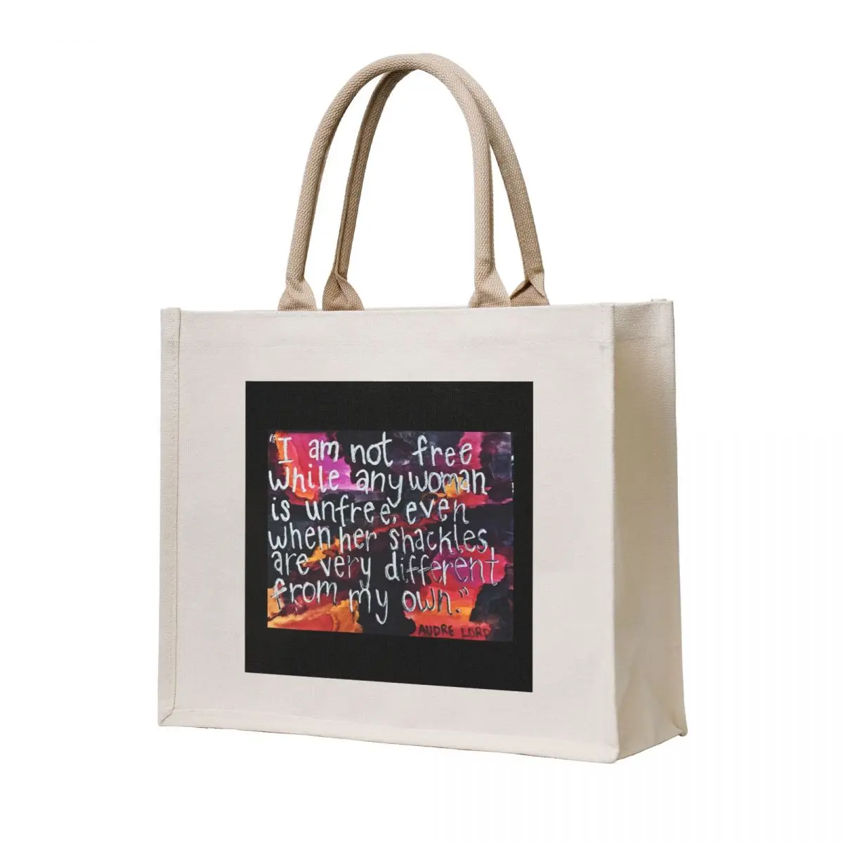 

audre lorde Tote Bag hand bag ladies Canvas bag Women's shopping tote canvas