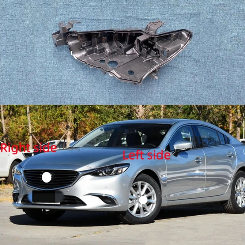 

For Mazda 6 Atenza 2017 2018 Headlamp Base Headlight Rear shell Replacement Headlight House Black rear shell
