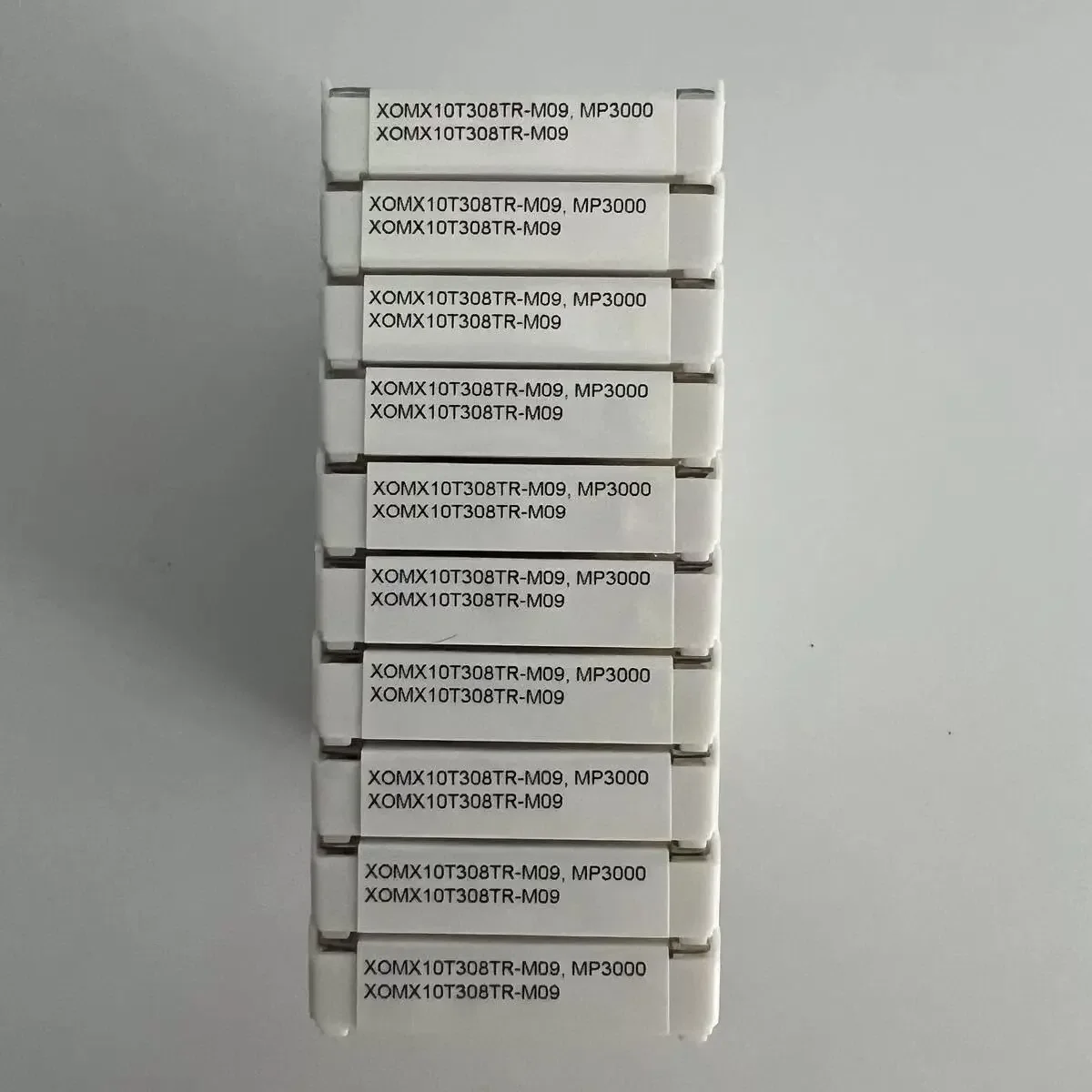 XOMX10T308TR-M09, MP3000 / Hoja de aleación 10 Piezas