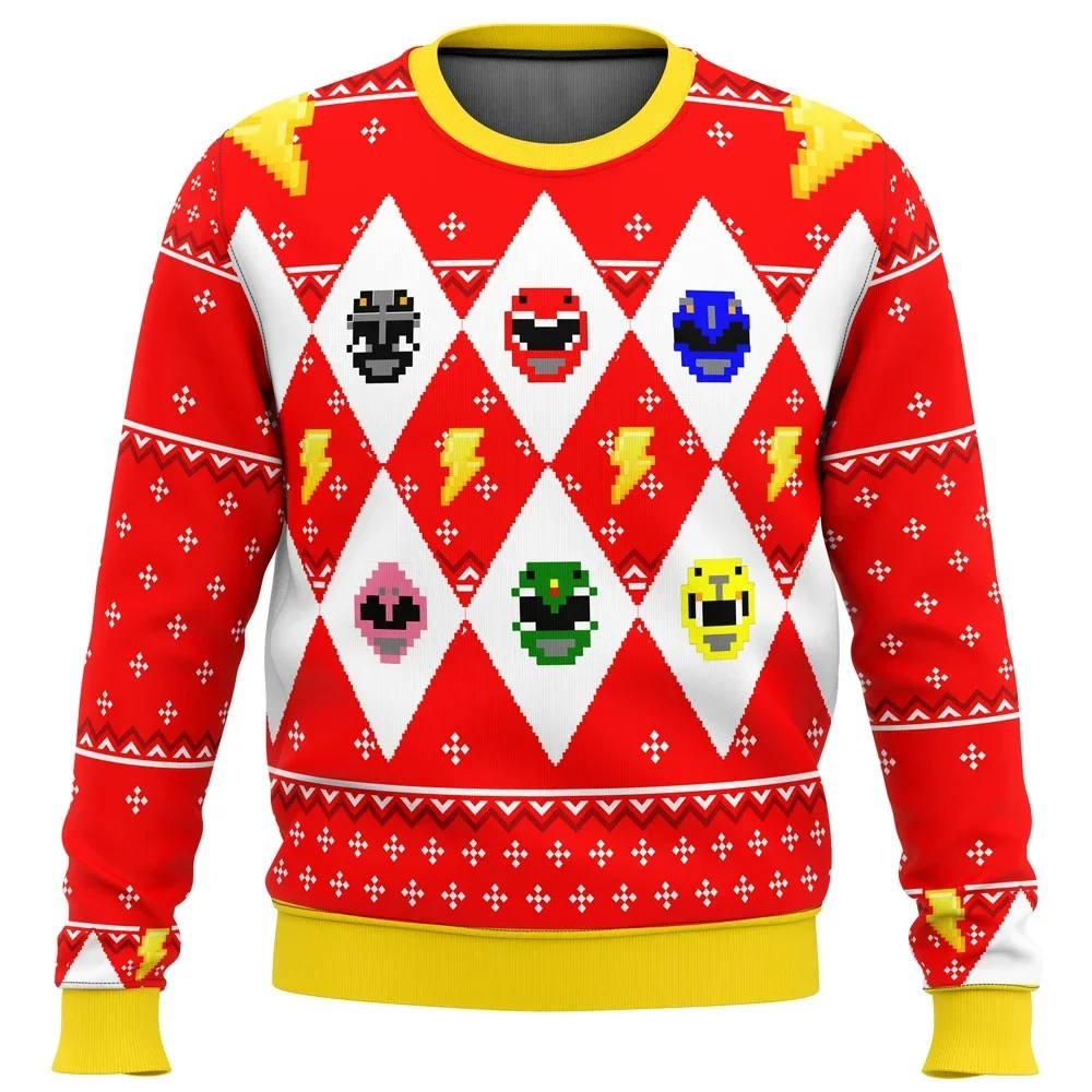 2024 New Style Christmas Carnival Ugly Gift Unisex New Christmas Autumn and Winter Sweaters 3D Printed Sportswear