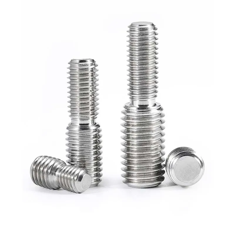 M4 M5 M6 M8 M10 M12 M16 Reduction Bolts with Double-Ended Headless Screws for Camera Adapter Conversion 304 Stainless Steel